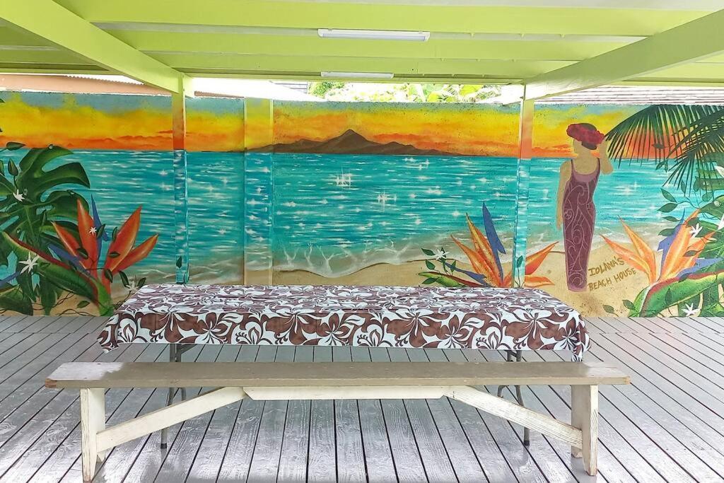 Iolana'S Beach House - Beautiful Home Punaauia  Luaran gambar